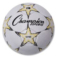 OFFICE AND OFFICE SUPPLIES | Champion Sports VIPER 7.25 in. to 7.5 in. Diameter No. 3 Size Soccer Ball - White
