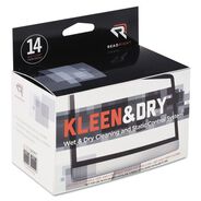 PRODUCTS | Read Right ScreenKleen 5 in. x 5 in. 2-Step Wet and Dry Cleaning Wipes - Unscented (14/Box)