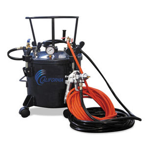 PRODUCTS | California Air Tools 5 Gal. Resin Casting Pressure Pot Air Tank with 50 ft. Hybrider Air Hose
