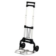PRODUCTS | Safco 15.25 in. x 16 in. x 39 in. 110 lb Capacity Stow and Go Aluminum Cart