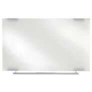 OFFICE PRESENTATION SUPPLIES | Iceberg Clarity 72 in. x 36 in. Glass Dry Erase Board with Aluminum Trim - White Surface