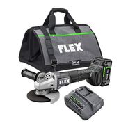 ANGLE GRINDERS | FLEX 24V Advantage Brushless Variable Speed Lithium-Ion 5 in. Angle Grinder with Paddle Switch Kit (5 Ah)