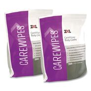 PRODUCTS | 2XL 6 in. x 8 in. 1-Ply Performance Body Cloths - Unscented/White (1400/Carton)