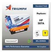 OFFICE AND OFFICE SUPPLIES | Triumph Remanufactured CE402A (507A) 6,000 Page-Yield Toner - Yellow