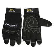 WORK GLOVES | MCR Safety Cheetah Gloves - Small, Black (1-Pair)