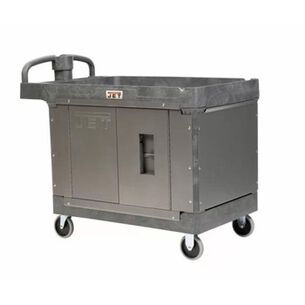 UTILITY CARTS | JET Resin Cart 141016 with LOCK-N-LOAD Security System Kit