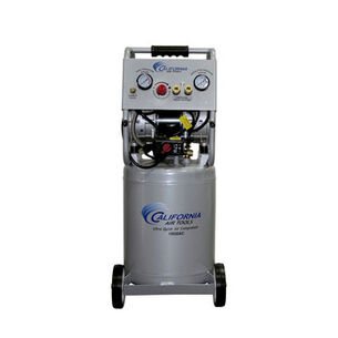  | California Air Tools 2 HP 10 Gallon Ultra Quiet and Oil-Free Aluminum Tank Dolly Air Compressor