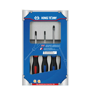  | King Tony 5-Piece Phillips/Slotted Screwdriver Set with Storage Box
