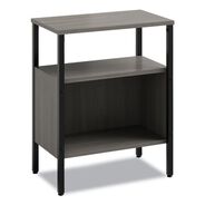 OFFICE FURNITURE AND LIGHTING | Safco Simple 23.5 in. W x 14 in. D x 29.6 in. H Two-Shelf Storage - Gray