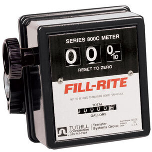  | Fill-Rite 3/4 in. 3-Wheel Mechanical Flow Meter