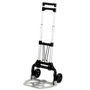 CLEANING AND SANITATION | Safco 15.25 in. x 16 in. x 39 in. 110 lb Capacity Stow and Go Aluminum Cart