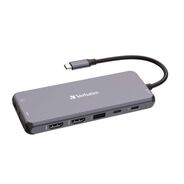 PRODUCTS | Verbatim USB-C Pro Multiport Hub14 Port - Gray