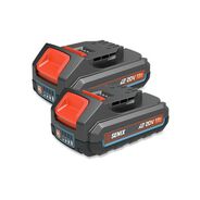 PRODUCTS | Senix (2) 20V Max 2.0 Ah Lithium-ion Batteries