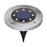 OUTDOOR | Black & Decker (8/Pack) Outdoor Solar Disk Light