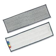 MOPS | Unger Excella 20 in. x 6 in. Reusable Mopping Pad - Gray with Color-Coding Tabs