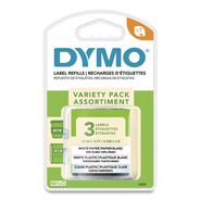 OFFICE AND OFFICE SUPPLIES | DYMO LetraTag 0.5 in. x 13 ft. Paper/Plastic Label Tape Value Pack - Assorted (3/Pack)