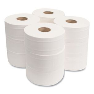 TOILET PAPER | Morcon Paper 2-Ply Septic Safe 17 ft. Bath Tissues - Jumbo, White (12 Rolls/Carton)