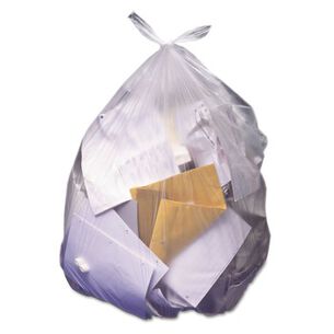 PRODUCTS | Heritage High-Density 45 Gallon 10 Microns 40 in. x 48 in. Waste Can Liners - Natural (25 Bags/Roll, 10 Rolls/Carton)