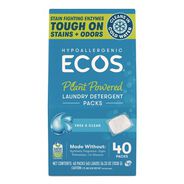 PRODUCTS | ECOS 963706 Laundry Detergent Packs - Free and Clear (40/Pack)