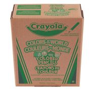 PENS | Crayola Colors of the World Colored Pencils Classpack Set - Assorted Lead and Barrel Colors (240/Pack)