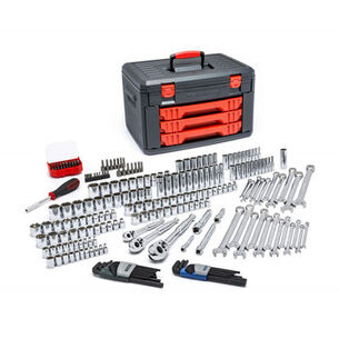 SOCKET SETS | KD Tools 80940 219-Piece Master Tool Set with Drawer Style Carry Case