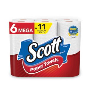 PRODUCTS | Scott Choose-A-Size Mega Kitchen Roll Paper Towels (102/Roll, 6 Rolls/Pack, 4 Packs/Carton)