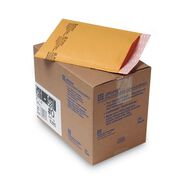 PRODUCTS | Sealed Air #0 Barrier Bubble Air Cell Cushion Self-Adhesive Closure 6 in. x 10 in. Jiffylite Self-Seal Bubble Mailer - Brown Kraft (25/Carton)
