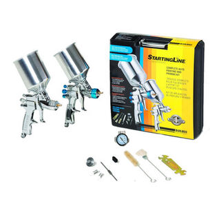 AIR TOOLS | DeVilbiss StartingLine Complete Auto Painting & Priming Kit