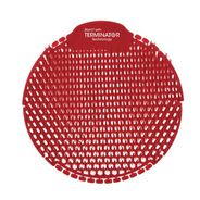 PRODUCTS | Fresh Products Slant7 with Terminator Urinal Screen - Evergreen Scent Red (30/Carton)