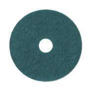 FACILITY MAINTENANCE SUPPLIES | Boardwalk 20 in. Diameter Heavy-Duty Scrubbing Floor Pads - Green (5/Carton)