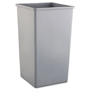 PRODUCTS | Rubbermaid Commercial 50 gal. Plastic Untouchable Square Waste Receptacle - Gray