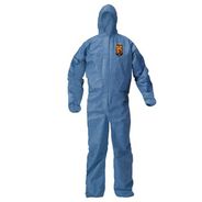 BIB OVERALLS | Ansell A20 Breathable Particle Protection Coveralls - 3X-Large/Blue (20/Carton)