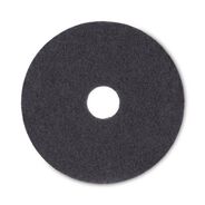 CLEANING AND SANITATION ACCESSORIES | Boardwalk 16 in. Diameter Stripping Floor Pads - Black (5/Carton)