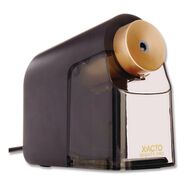 PRODUCTS | X-ACTO 4 in. x 8 in. x 7.5 in. AC-Powered Mighty Pro Electric Pencil Sharpener - Black/Gold/Smoke