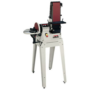 POWER TOOLS | JET JSG-960S 6 in. x 48 in. Belt / 9 in. Disc Combination Sander with Open Stand