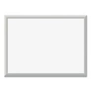 OFFICE PRESENTATION SUPPLIES | U Brands 23 x 17 Magnetic Dry Erase Board with Aluminum Frame - White Surface/Silver Frame
