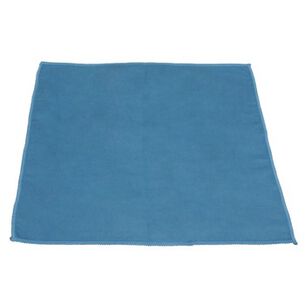 CLEANING AND SANITATION ACCESSORIES | Impact 16 in. x 16 in. Lightweight Microfiber Cloths - Blue (12/Pack, 18 Packs/Carton)