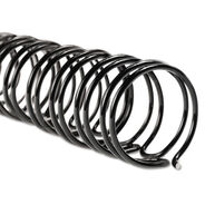 PRODUCTS | GBC 9775018 3/8 in. Diameter 85 Sheet Capacity WireBind Spines - Black (100/Box)