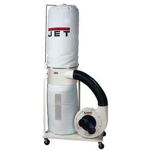 PRODUCTS | JET DC-1100VX-BK Vortex 115V/230V 1.5HP Single-Phase Dust Collector with 30-Micron Bag Filter Kit