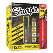 PENS PENCILS AND MARKERS | Sharpie Pro Broad Chisel Tip Permanent Marker - Black (1-Dozen)