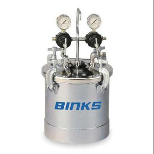  | Binks 2.5  Gauge Code Pressure Tank Assembly