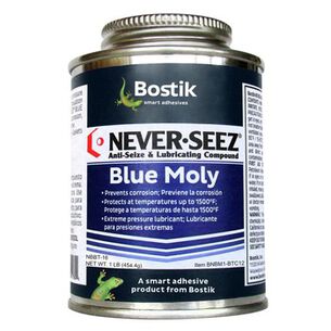 ADHESIVES AND SEALERS | Never-Seez 1 lbs. Blue Moly Brush Top Molybdenum and Nickel Grease