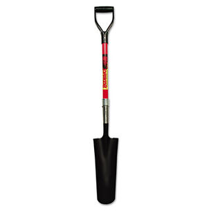  | Union Tools Razorback 16 in. Drain Spade with 30 in. Fiberglass Handle and Cushion D-Grip