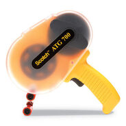 TAPES AND ADHESIVES | Scotch Adhesive Transfer Tape Applicator for Rolls Up to 0.5 to x 1,296 in. - Yellow