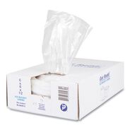 TRASH WASTE BINS | Inteplast Group BL060612 1000-Piece 3 Qt. 0.5 mil. 6 in. x 12 in. Ice Bucket Liner Bag Set - Clear