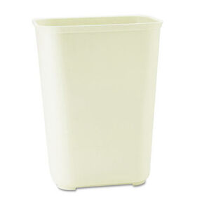 PRODUCTS | Rubbermaid Commercial 10 Gallon Fiberglass Wastebasket - Beige