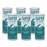CLEANING AND SANITATION | Fresh Products Super-Sorb 12 oz. Shaker Can 720 oz. Liquid Spill Absorbent, Lemon Scent (6/Box)