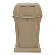 TRASH WASTE BINS | Rubbermaid Commercial Ranger 35-Gallon Fire-Safe Structural Foam Container - Beige