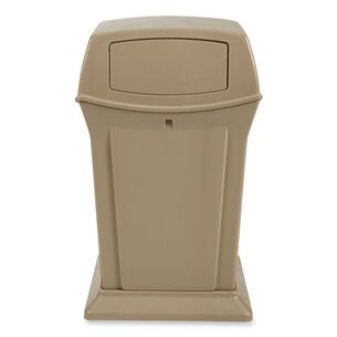 PRODUCTS | Rubbermaid Commercial Ranger 35-Gallon Fire-Safe Structural Foam Container - Beige