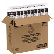 CUPS AND LIDS | Dart Prima Strawless Plastic Lids Fits 9 oz. to 20 oz. Cold Cups - Clear (1000/Carton)